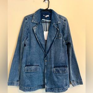 COPY - Weworewhat Denim Blazer- size medium